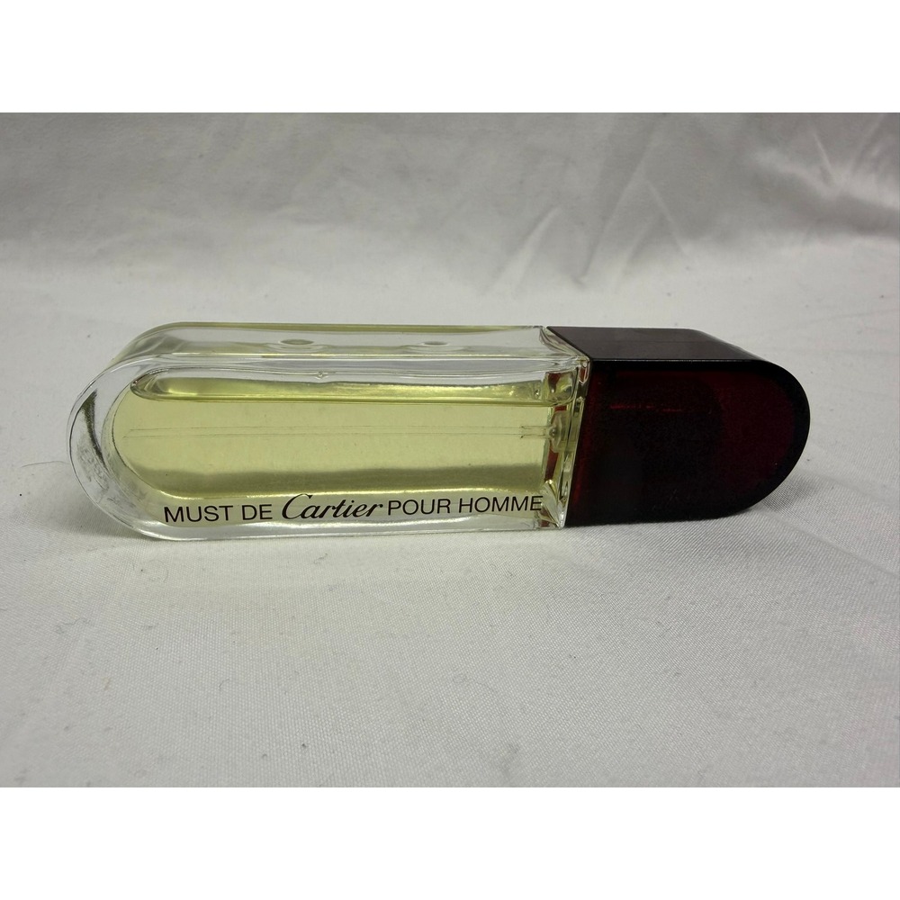 Cartier Vintage RARE Men's Must de Cartier Pour Homme Eau de Toilette Spray